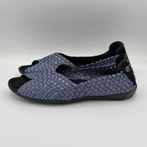 Women's Bernie Mev. CATWALK Casual Woven Slip-On  Memory Foam JEANS, Size 10/41